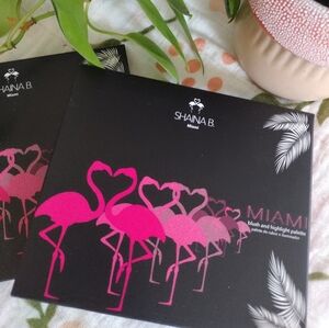 SHANNA B Miami Pink Flamingo Eyeshadow Palette